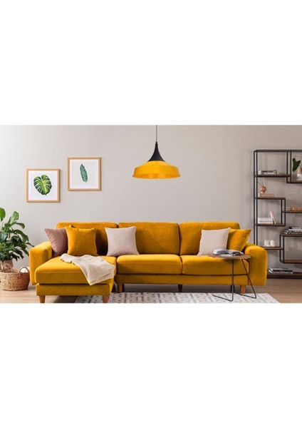 Tekno Trust Tomsa Asaletli Sarı Tekli Avize Sarkıt Lamba Salon Mutfak Yatak Odası Hol Showroom Avizeleri