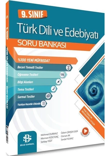 Bilgi Sarmal Yayınları 9. Sınıf Türk Dili ve Edebiyatı Soru Bankası