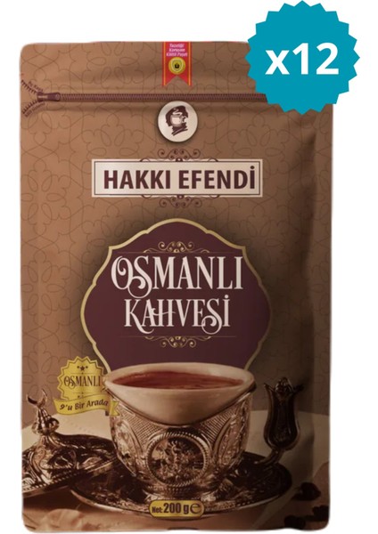 Osmanlı Kahvesi 200 gr x 12 Adet