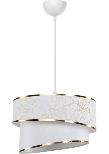 Modern pasta avize, çok amaçlı şık ve zarif aydınlatma, 30x20 cm, kumaş detaylı modelleri