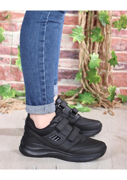 242-1307 Zn (36-40) Siyah Sneaker Ayakkabı modelleri