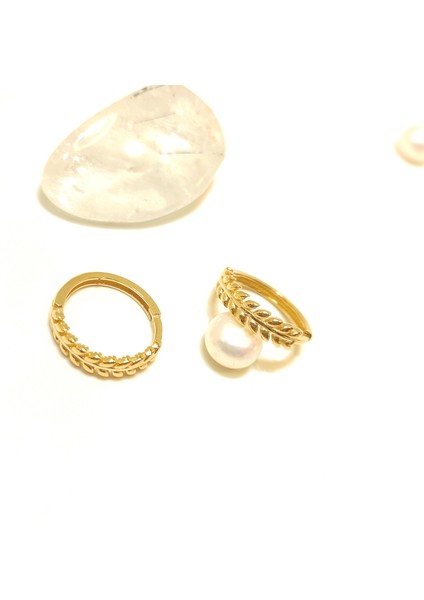 16mm Başak Halka Küpe 14 Ayar Altın HD VİDEOLU fiyatları