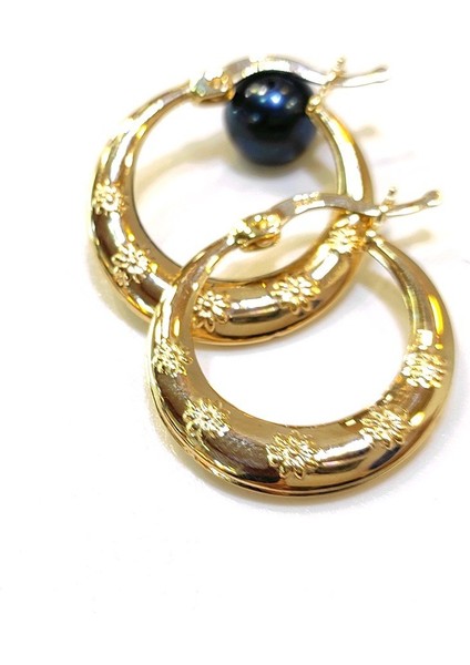 Halka Küpe 14 Ayar Altın Hd Videolu