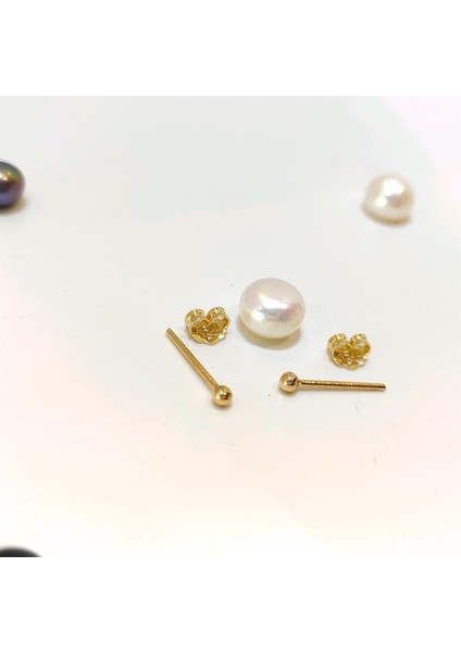 2.3mm NOKTA Vidalı Top Küpe 14 Ayar Altın HD VİDEOLU fiyatları