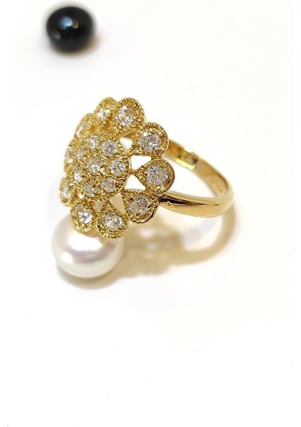 Taşlı Yüzük 14 Ayar Altın Hd Videolu