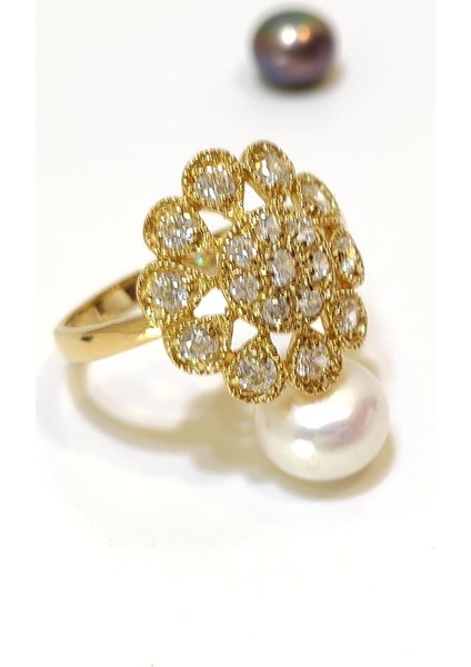 Taşlı Yüzük 14 Ayar Altın Hd Videolu fiyatları