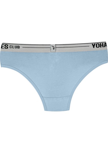 Yohannesclub Kız Çocuk Pamuklu Slip Külot, 4'lü Paket