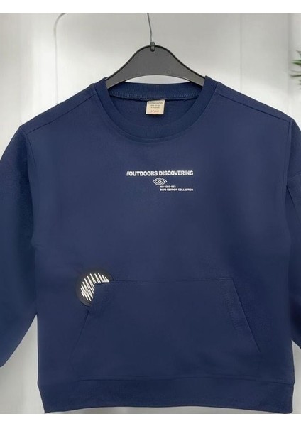 Çocuk Outdoors Discovering Yazılı Sweatshirt fiyatları