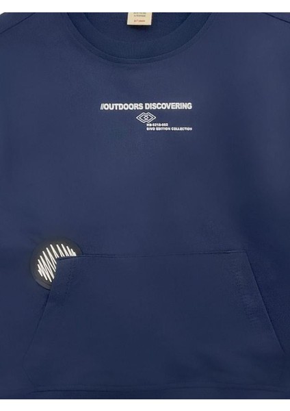 Çocuk Outdoors Discovering Yazılı Sweatshirt modelleri