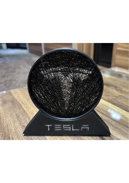 Tesla String Art Logo