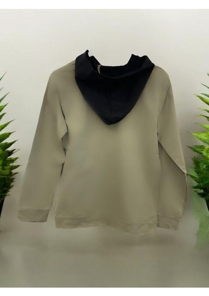 Erkek Kapüşonlu Lofty Yazılı Sweatshirt