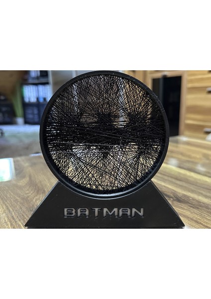 North Way Batman String Art Logo