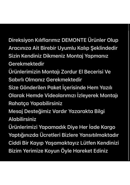 Volkswagen Golf 5 Araca Uyumlu Dikmeli Direksiyon Kılıfı (Kristal Karbon Soft Nokta) modelleri