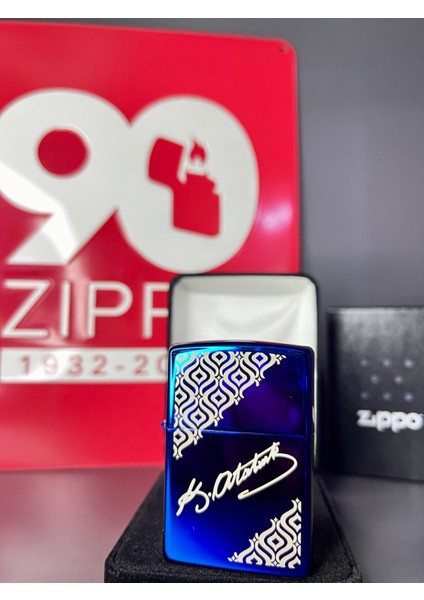 Orijinal Ömür Boyu Garantili Benzinli Zippo Çakmak