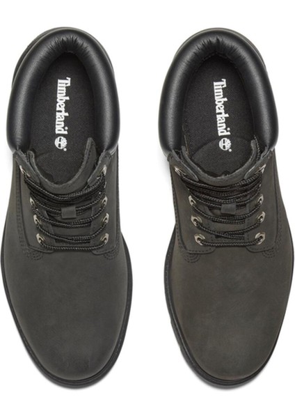 Deri Siyah Erkek Bot 6 In Basic 6 Inch Lace Up Boot