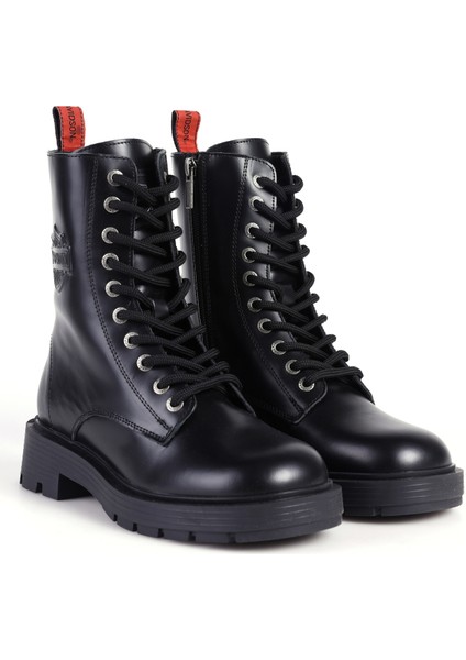 Deri Siyah Kadın Bot 026Z100077 indirimleri