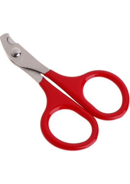 Kırmızı Renkli Evcil Hayvan Tırnak Makası, Güçlü ve Rahat Kullanım