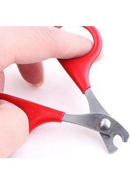 Kırmızı Renkli Evcil Hayvan Tırnak Makası, Güçlü ve Rahat Kullanım fiyatları