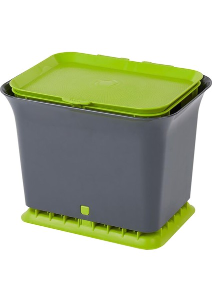 Circle Fresh Air Compost Collector, Ye?il Arduvaz