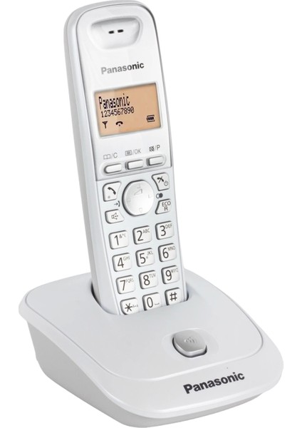 KX-TG2511 Dect Telsiz Telefon Beyaz