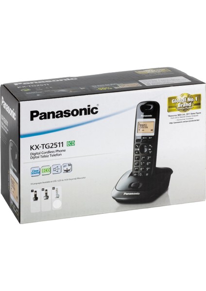 KX-TG2511 Dect Telsiz Telefon Beyaz