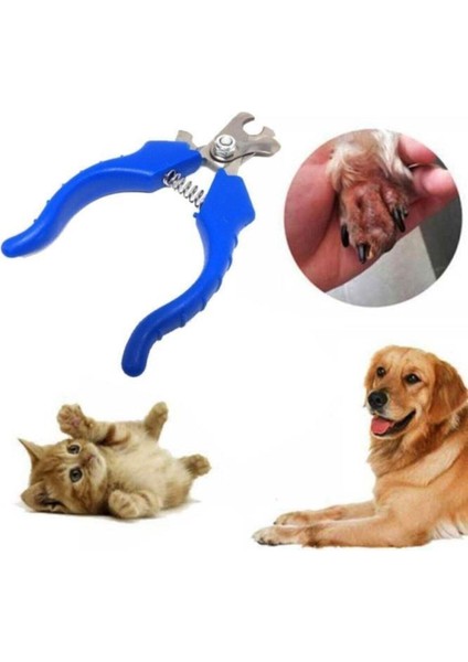 Tekno Trust Kedi Köpek Evcil Hayvan Yaylı Tırnak Düzeltme Kavisli Kesme Makas