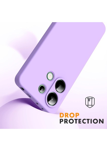 Xiaomi Poco M6 Pro 4g Kılıf Yüksek Kalite 3D Kamera Korumalı Içi Kadife Lansman Liquid Silikon Kapak indirimleri