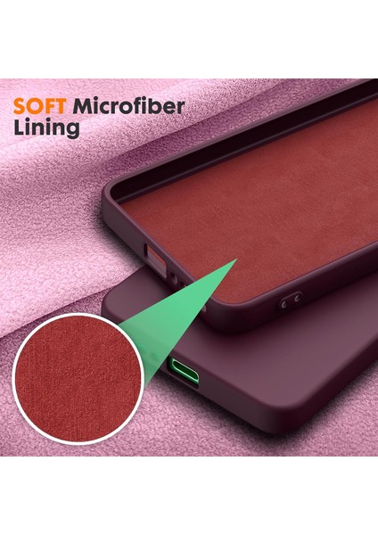 Xiaomi Poco M6 Pro 4g Kılıf Yüksek Kalite 3D Kamera Korumalı Içi Kadife Lansman Liquid Silikon Kapak modelleri