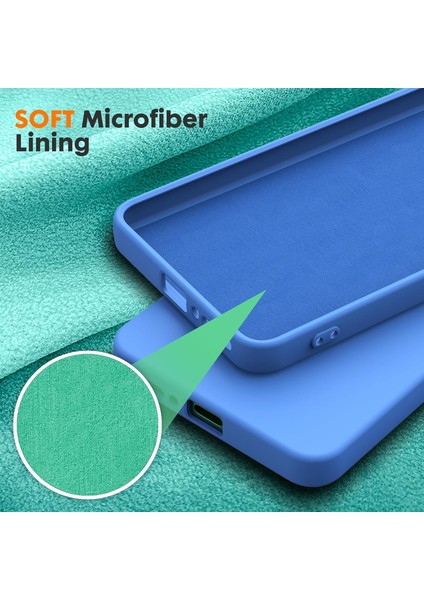 Xiaomi Poco M6 Pro 4g Kılıf Yüksek Kalite 3D Kamera Korumalı Içi Kadife Lansman Liquid Silikon Kapak modelleri