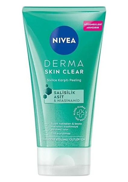 Nivea Derma Skin Clear Sivilce Karşıtı Peeling