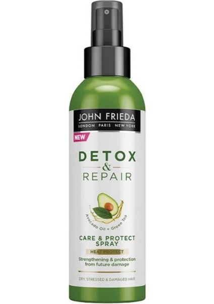 John Frieda Detox And Repair Güçlendirici ve Koruyucu Saç Bakım Spreyi 200 ml