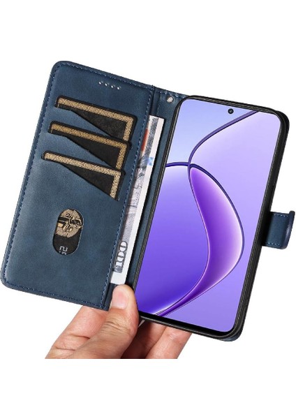 Kredi Kartı Yuvası ile Realme 12 5g Için Filp Durumda Ayrılabilir Siyah Bilezik (Yurt Dışından) indirimleri