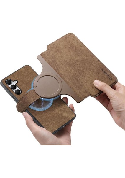 Samsung Galaxy A35 5g Için Flip Case Cüzdan Kart Standı Retro Mıknatıs (Yurt Dışından) indirimleri