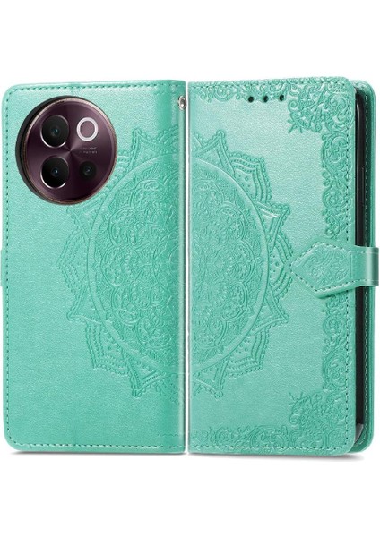 Vıvo V40 Lite Için Flip Case Zarif Desen Basit Iş Darbeye (Yurt Dışından)