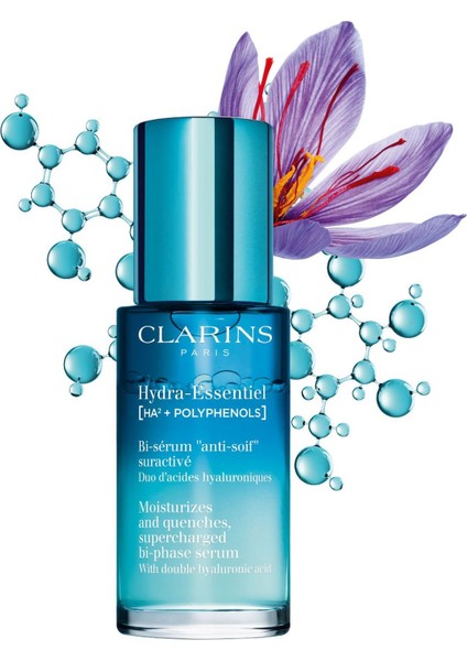 Clarıns Hydra-Essentiel Bi-Sérum Anti-Soif Suractivé 30 ml