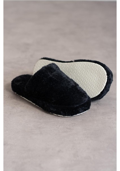 Tüylü Kapalı Kadın Ev Terliği Kışlık Terlik Sessiz Taban fırsatları