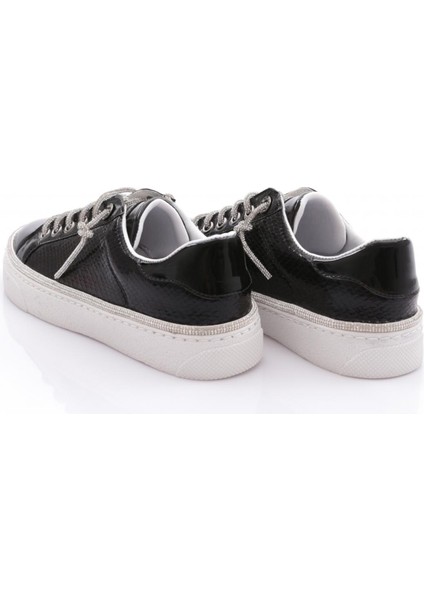 2475 Kadin Taş Ip Bağcikli Sneaker Ayakkabi modelleri