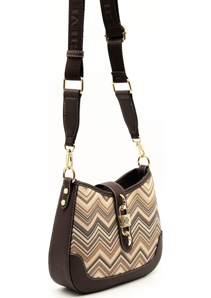 Silver Polo Nut - Kahve NV1156 Kadın Çapraz Çanta modelleri