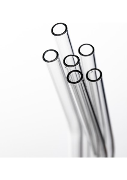 Cam Pipet 7 MM Çap 200 MM Boy Borosilikat Malzeme (10 Adet)