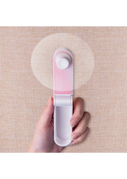 Mini Fan USB Taşınabilir Katlanır Cep Elde Tutulabilir ve Masaüstüne Yerleştirilebilir (Yurt Dışından)