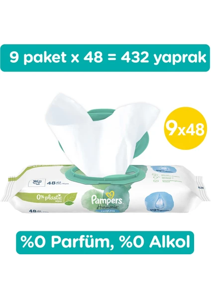 Pampers Premium Islak Havlu 432 Adet