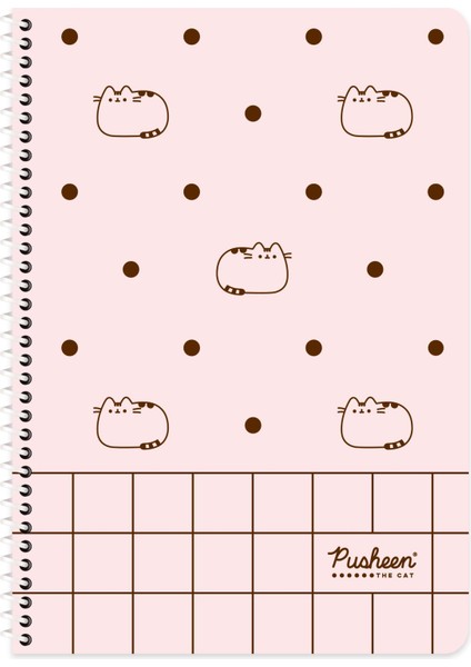 A4 Çizgili Spiralli Karton Kapak Defter No:3 80 Yaprak