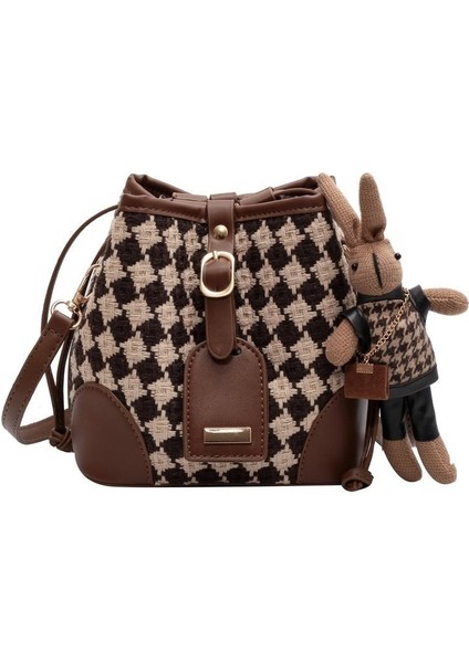Elmas Kova Çanta Kadın Işe Gidip Gelirken Omuz Çantası Crossbody Çanta (Yurt Dışından)