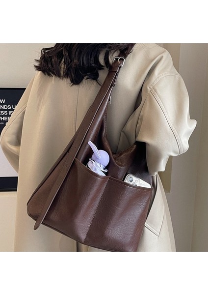 Kadın Çantası Kadın Koltukaltı Çantası Büyük Kapasiteli Kadın Omuz Çantası Büyük Crossbody Çanta (Yurt Dışından) fırsatları