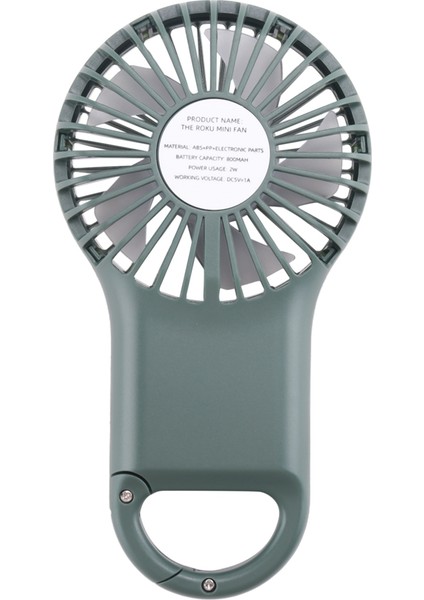Mini Kolu Fan Akülü Karabina USB Taşınabilir Kamp Seyahat Ev Için Uygun Yeşil (Yurt Dışından) fiyatları
