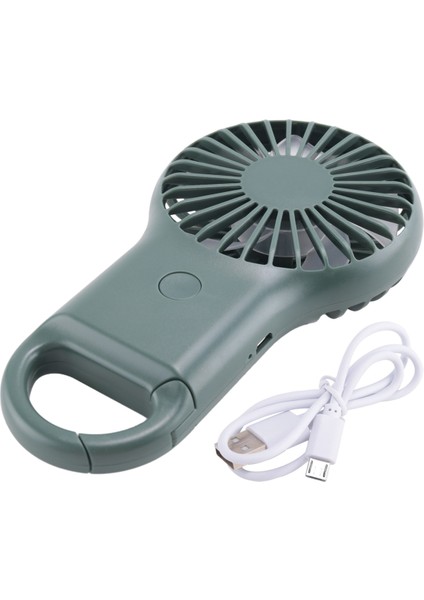 Mini Kolu Fan Akülü Karabina USB Taşınabilir Kamp Seyahat Ev Için Uygun Yeşil (Yurt Dışından) indirimleri