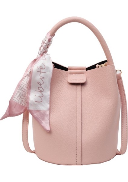 Küçük Çanta Kadın Yumuşak Deri Kova Çanta Çok Yönlü Rahat Omuz Crossbody Çanta (Yurt Dışından)