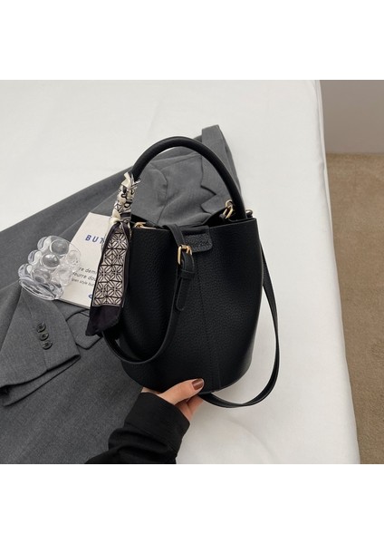 Küçük Çanta Kadın Yumuşak Deri Kova Çanta Çok Yönlü Rahat Omuz Crossbody Çanta (Yurt Dışından) fırsatları