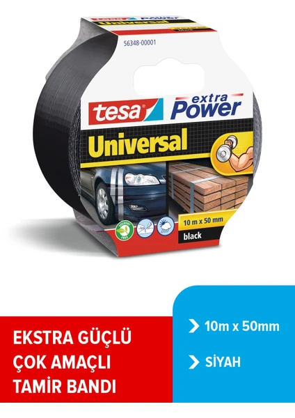 Extra Power Çok Amaçlı Duct Bant  - Siyah 10Mx50Mm