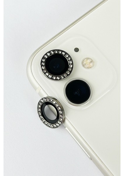 Apple iPhone 11/12/12 Mini Uyumlu Pırlanta Taşlı Premium Kamera Lens Koruyucu fiyatları